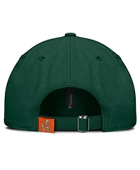 Fanatics Men's Green Miami Hurricanes Squad Club Adjustable Hat
