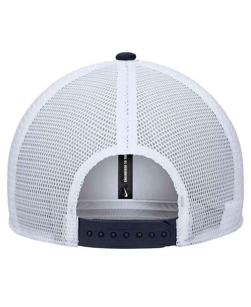 Nike Men's White Team Usa Rise Color Block Trucker Adjustable Hat