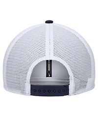 Nike Men's White Team Usa Rise Color Block Trucker Adjustable Hat