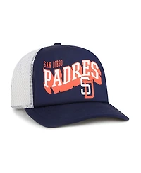 '47 Brand Men's Navy San Diego Padres Meander Foam Trucker Snapback Hat