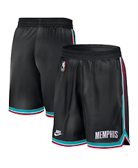 Nike Men's Black Memphis Grizzlies Classic Edition Hardwood Classics Premium Dna Shorts
