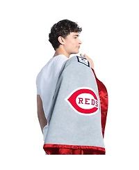 Starter Men's Red Cincinnati Reds Cooperstown Collection Point Man Full-Snap Coaches Jacket