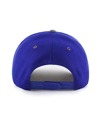 '47 Brand Men's and Women's Royal Kansas Jayhawks Windowpane Plaid Collection Hitch Adjustable Hat