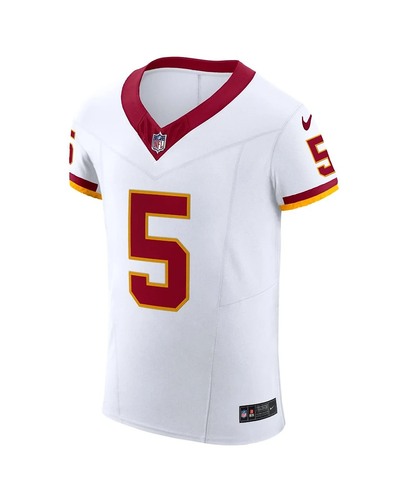 Nike Men's Jayden Daniels White Washington Commanders Alternate 2 Super Bowl Era Vapor F.u.s.e. Elite Jersey