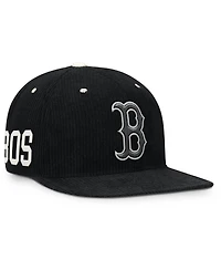 Nike Men's Black Boston Red Sox Pro Corduroy Structured Snapback Hat
