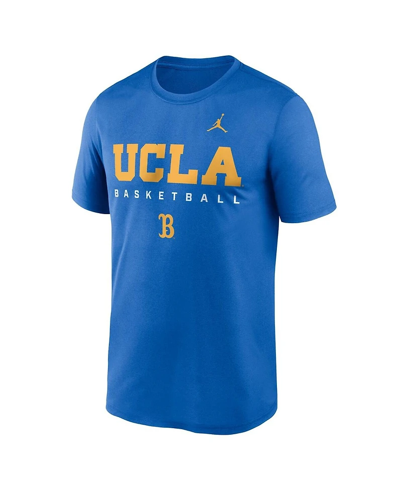 Jordan Men's Blue Ucla Bruins 2025 Courtside Basketball Legend Dri-fit T-Shirt