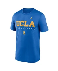 Jordan Men's Blue Ucla Bruins 2025 Courtside Basketball Legend Dri-fit T-Shirt
