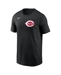 Nike Men's Elly De La Cruz Black Cincinnati Reds Name Number T-Shirt