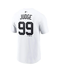 Nike Men's Aaron Judge White New York Yankees Name Number T-Shirt