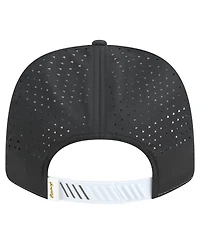 New Era Men's White/Black Pittsburgh Pirates Established Patch 9SEVENTY Adjustable Hat