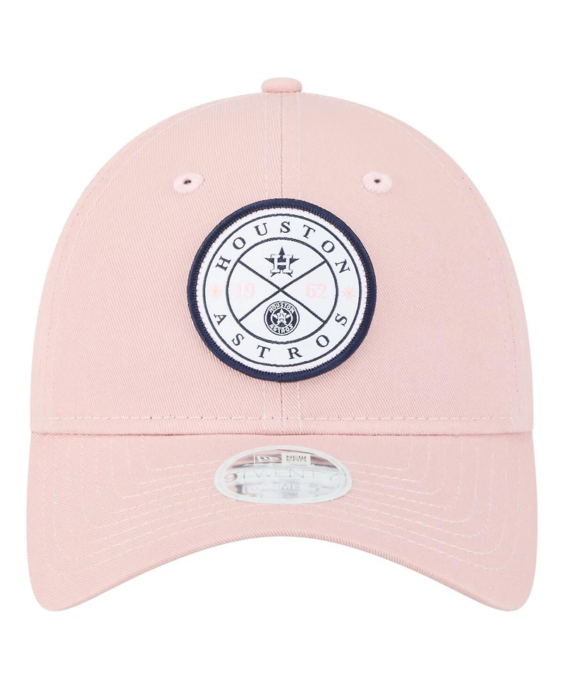 New Era Women's Pink Houston Astros Bloom 9TWENTY Adjustable Hat