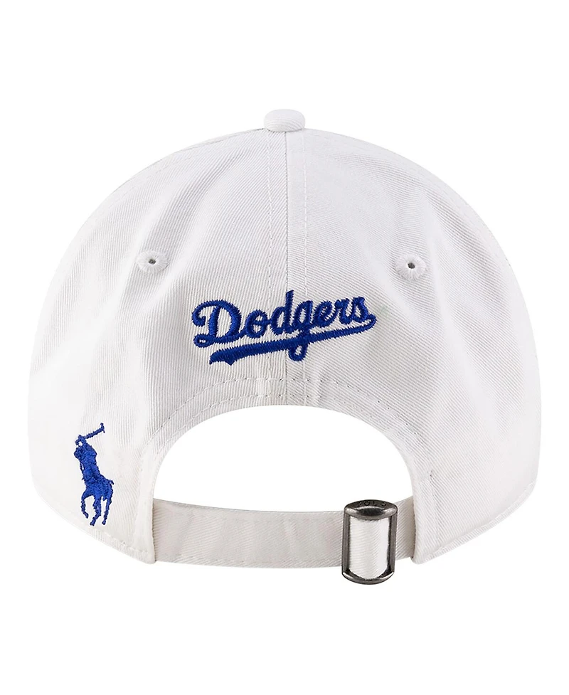 New Era Men's Ralph Lauren x Mlb White Los Angeles Dodgers 9TWENTY Adjustable Hat