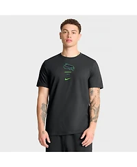 Nike Men's Black Tampa Bay Rays City Connect 2-Hit T-Shirt