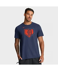 Nike Men's Navy Detroit Tigers Icon T-Shirt