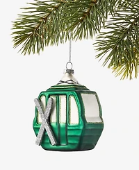 Holiday Lane Cozy Cabin Ski Lift Ornament, Macy's Exclusive