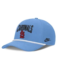 Nike Men's Light Blue St. Louis Cardinals Cooperstown Rise Adjustable Hat