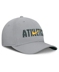 Nike Men's Gray Athletics Primetime Dri-fit Rise Bozz Flex Hat