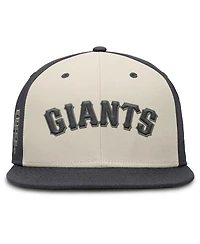 Nike Men's Cream San Francisco Giants Dri-fit True Fitted Hat