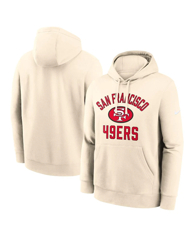 Nike Men's Natural San Francisco 49ers Club Hoodie
