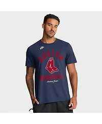 Nike Men's Navy Boston Red Sox Cooperstown Collection T-Shirt