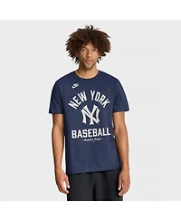 Nike Men's Navy New York Yankees Cooperstown Collection T-Shirt