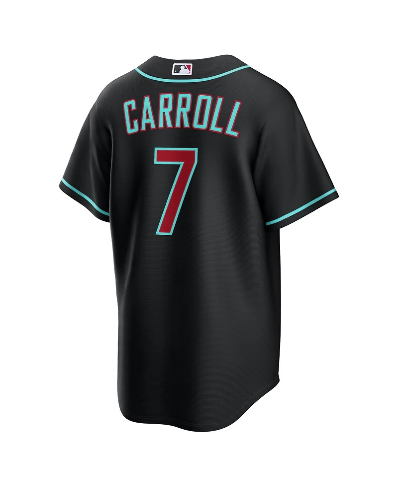 Nike Men's Corbin Carroll Black Arizona Diamondbacks Alternate Replica Jersey
