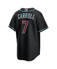 Nike Men's Corbin Carroll Black Arizona Diamondbacks Alternate Replica Jersey