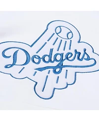 Mitchell & Ness Men's White Los Angeles Dodgers Cooperstown Collection Fleece Hoodie