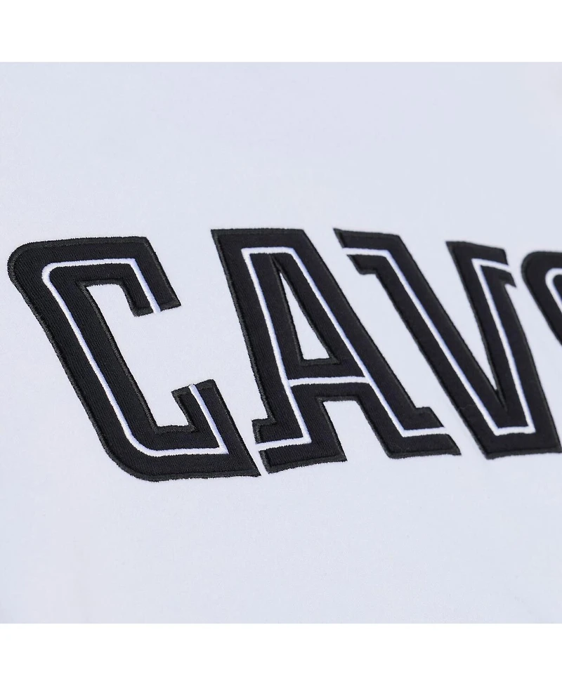 Mitchell & Ness Men's White Cleveland Cavaliers Arctic Fleece Sweatshirt