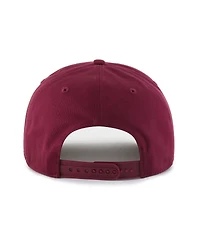 '47 Brand Men's Burgundy/Brown Philadelphia Phillies Cooperstown Break Wood Suede Hitch Adjustable Hat