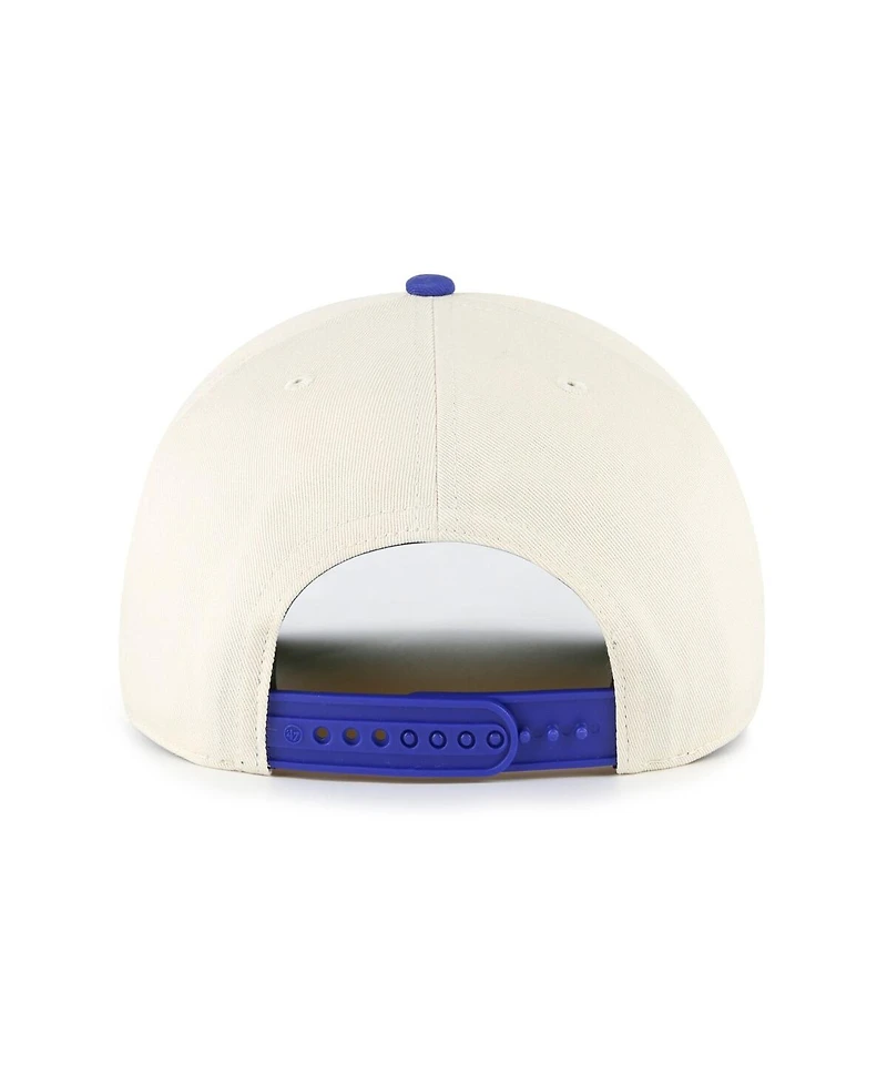 '47 Brand Big Boys and Girls Natural/Royal Philadelphia Phillies Frame Out Hitch Adjustable Hat