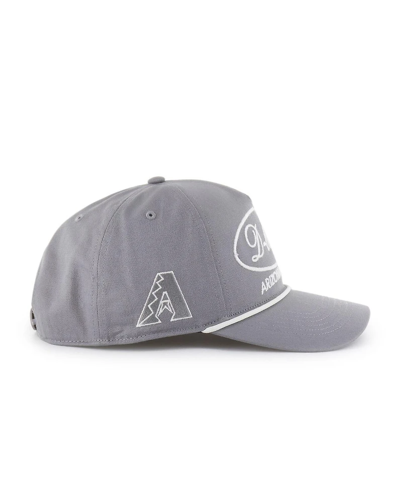 '47 Brand Men's Gray Arizona Diamondbacks Foundational Hitch Adjustable Hat