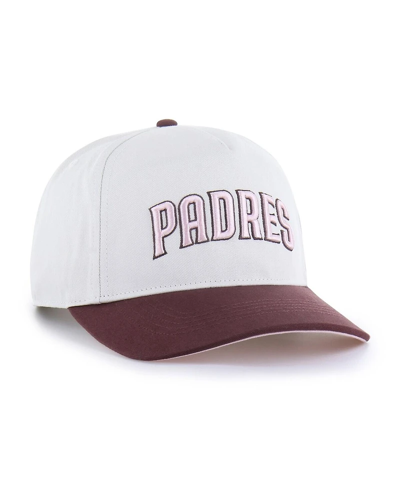 '47 Brand Men's and Women's Stone/Burgundy San Diego Padres Love Letter Adjustable Hitch Hat