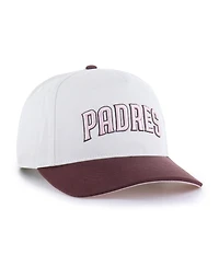 '47 Brand Men's and Women's Stone/Burgundy San Diego Padres Love Letter Adjustable Hitch Hat