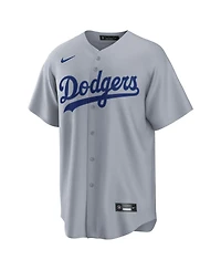 Nike Men's Gray Los Angeles Dodgers Road Replica Jersey