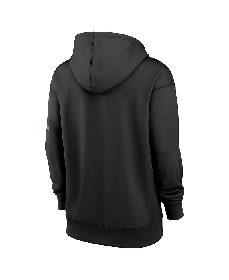 Nike Women's Black San Francisco Giants Authentic Collection City Connect Therma Hoodie
