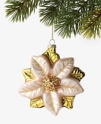 Holiday Lane Enchanted Forest Flower Ornament, Macy's Exclusive