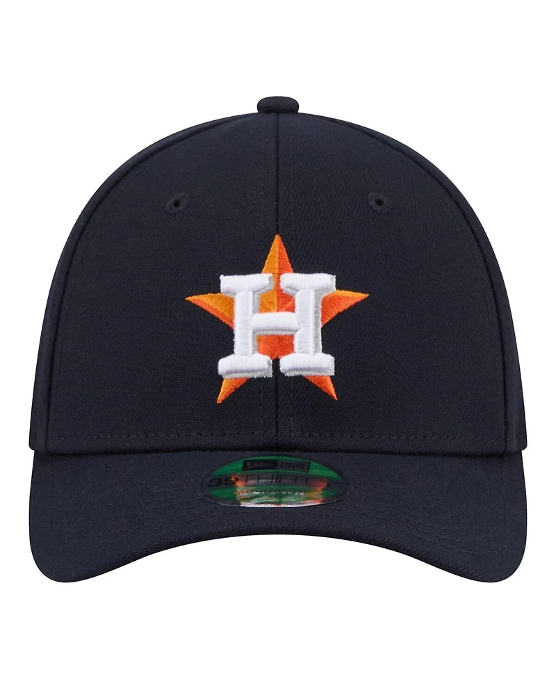 New Era Men's Navy Houston Astros Player Replica 39THIRTY M-Crown Flex Hat