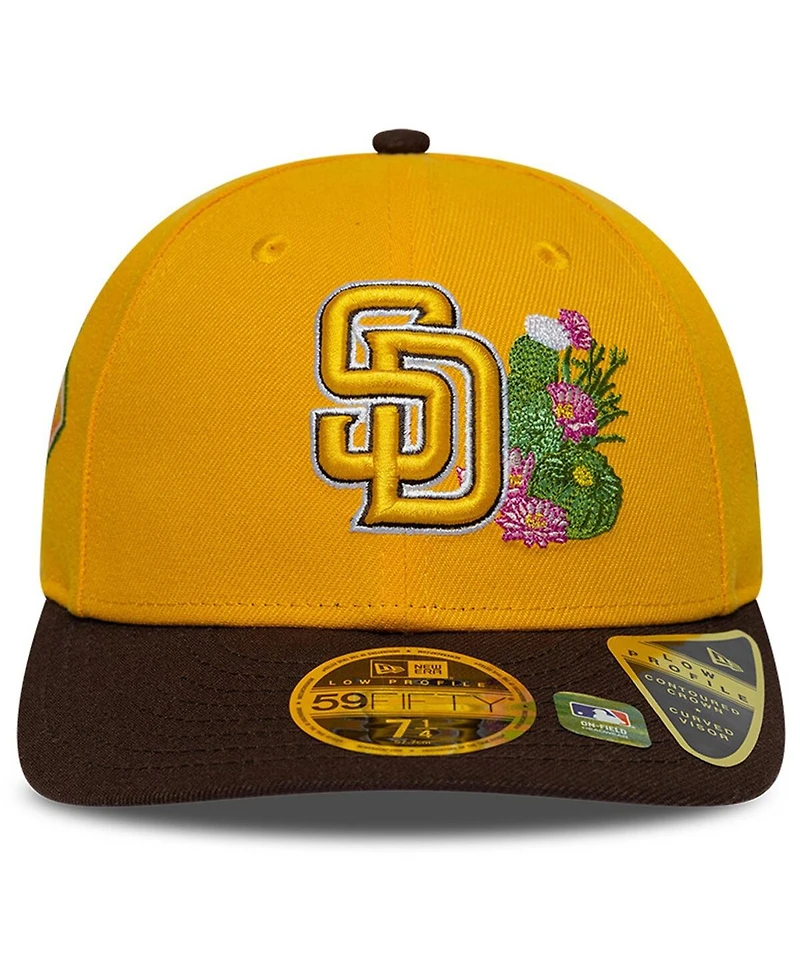 New Era Men's Gold/Brown San Diego Padres 2026 Spring Training Low Profile 59FIFTY Fitted Hat