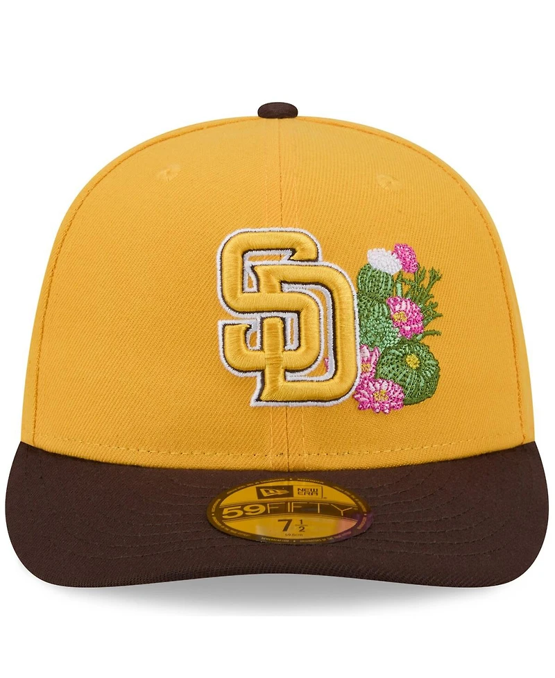 New Era Men's Gold/Brown San Diego Padres 2026 Spring Training 59FIFTY Fitted Hat