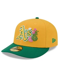 New Era Men's Gold/Green Athletics 2026 Spring Training 59FIFTY Fitted Hat