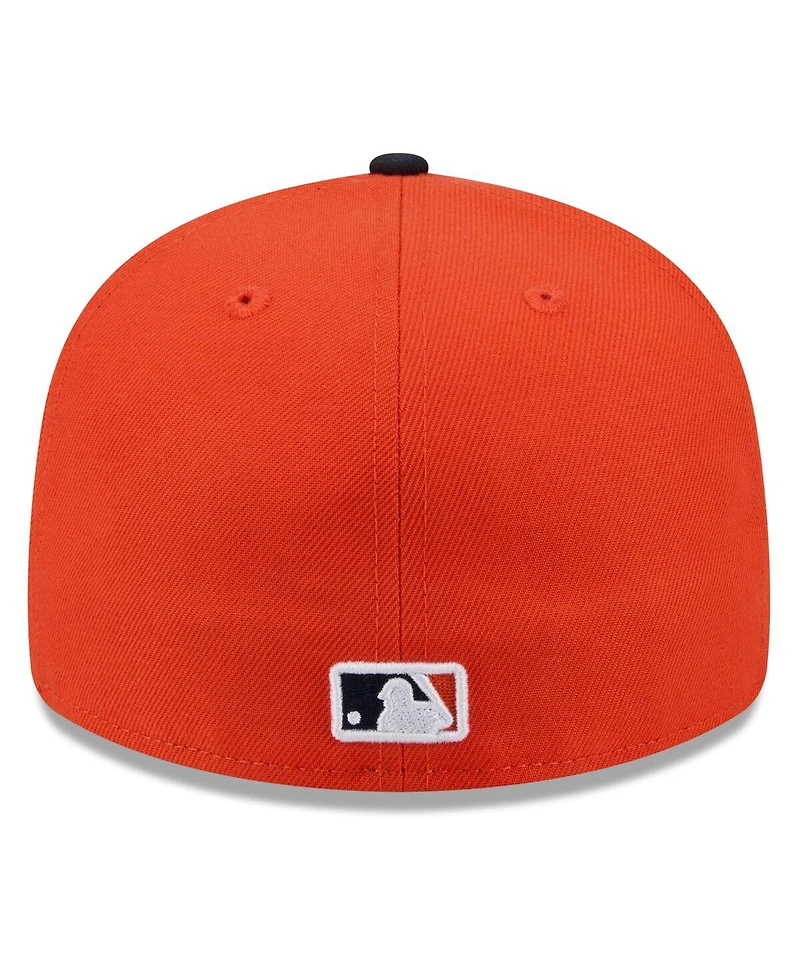 New Era Men's Orange/Navy Houston Astros 2026 Spring Training 59FIFTY Fitted Hat