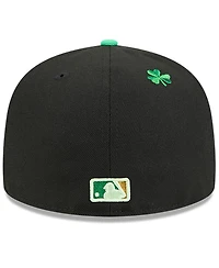 New Era Men's Black St. Louis Cardinals 2026 Patrick's Day 59FIFTY Fitted Hat