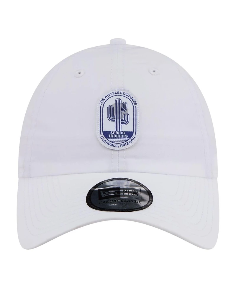 New Era Men's White Los Angeles Dodgers 2026 Spring Training Fan Pack Icon Casual Classic Adjustable Hat