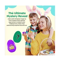 Sperric Interactive Easter Plush Bunny with Carrot Cabbage & Spinner Egg Toys