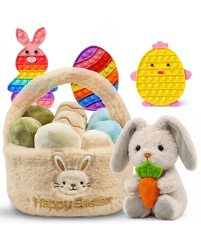 Sperric Easter Plush & Fidget Toy Gift Set, 4 Piece Set