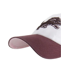 '47 Brand Men's and Women's Stone/Burgundy Detroit Lions Love Letter Clean Up Adjustable Hat