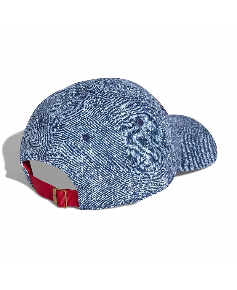 Adidas Men's and Women's Blue Usa Soccer 1994 Denim Graphic Adjustable Hat