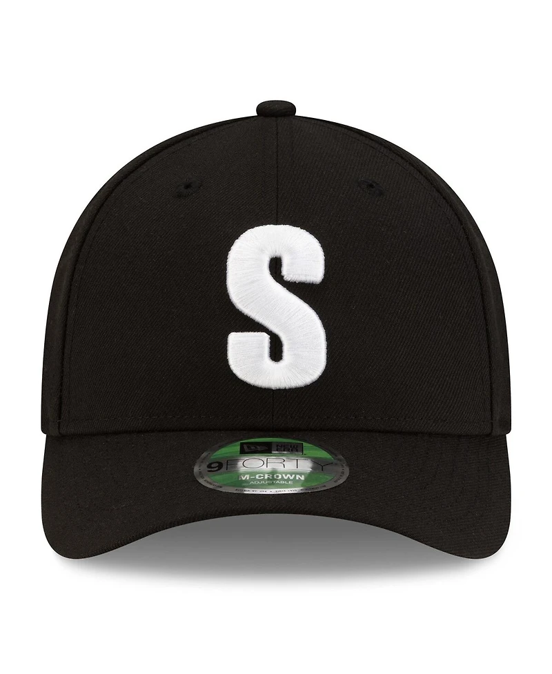 New Era Men's Navy Seattle Mariners Authentic Collection 9FORTY M-Crown Adjustable Hat