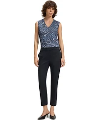 Boss by Hugo Women's Stretch Cotton Slim-Fit Pants